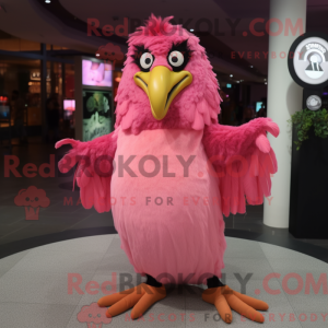 Postava maskota Pink Hawk...