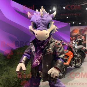 Lavender Dragon mascot...