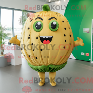 Guld vandmelon maskot...