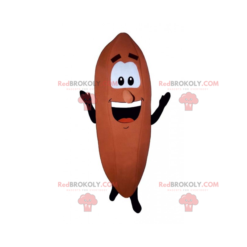 Food mascot - Smiling shallot - Redbrokoly.com