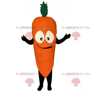 Mascotte di cibo - Carota - Redbrokoly.com