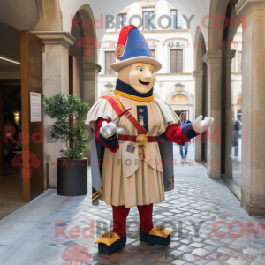 Costume mascotte de garde...