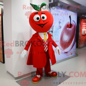 Red Apple-mascottekostuum...