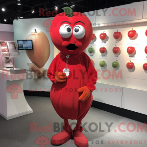 Red Apple-mascottekostuum...