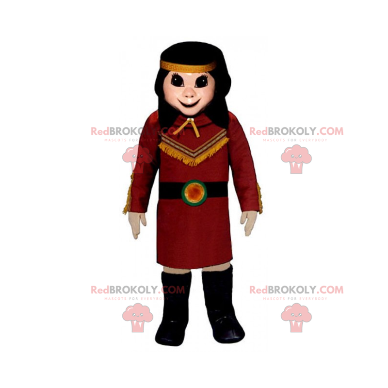 Mascotte d'Amérindien - Redbrokoly.com Mascotte d'Amérindien - Redbrokoly.com