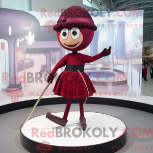 Personaggio mascotte Maroon...