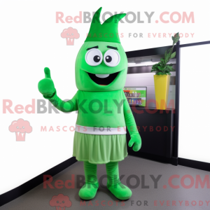 Postava maskota Green Aglet...