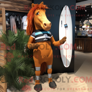 Rust Horse maskot drakt...
