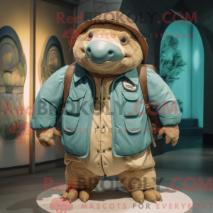 Glyptodon maskot kostume...