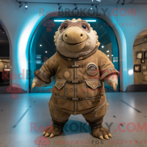 Glyptodon-Maskottchen-Kostü...