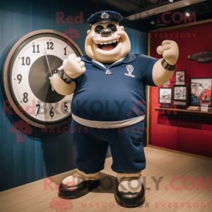 Postava maskota Navy...