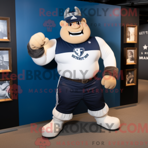 Disfraz de mascota Navy...