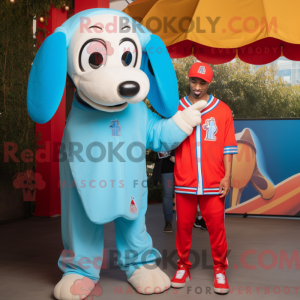 Costume mascotte de Hot...
