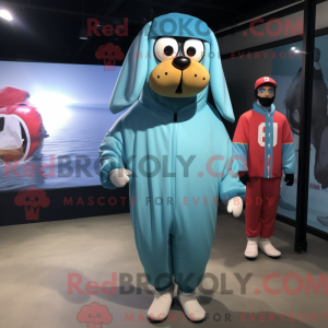 Disfraz de mascota Sky Blue...
