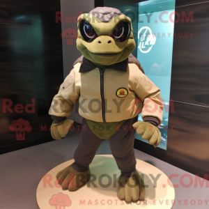 Disfraz de mascota tortuga...