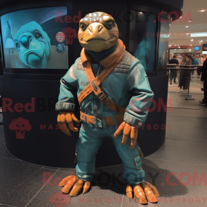 Zeeschildpad mascotte...