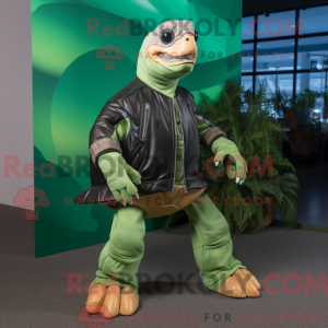 Disfraz de mascota tortuga...