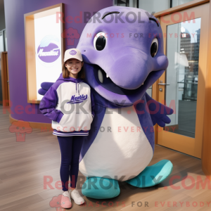 Lavender Humpback Whale...