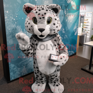 Disfraz de mascota leopardo...