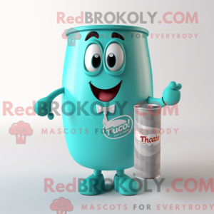 Teal Soda Can...