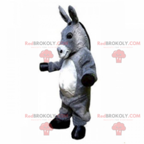 Šedý osel maskot - Redbrokoly.com