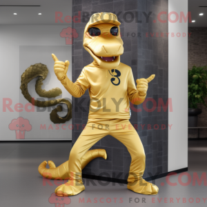 Disfraz de mascota Gold...