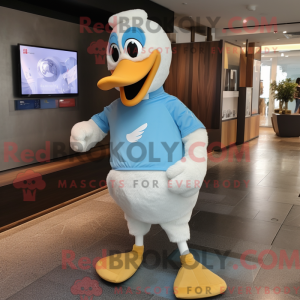 Maska Sky Blue Goosefigurka...