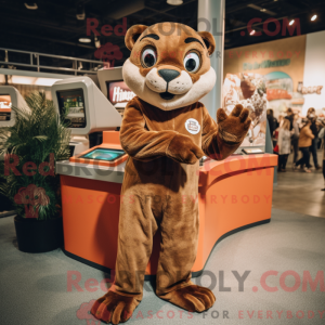 Personaggio mascotte Puma...