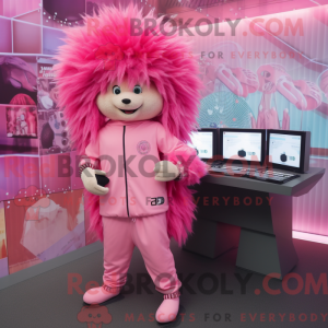 Roze stekelvarken...