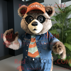 Peach Spectacled Bear...