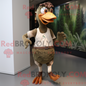 Oliven Tyrkiet maskot...