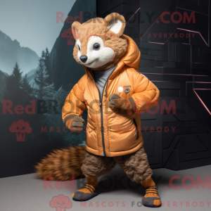 Rust Pangolin mascot...