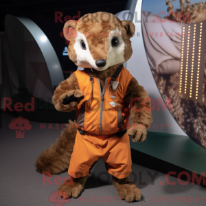 Rust Pangolin maskot...