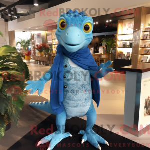 Sky Blue Lizard...