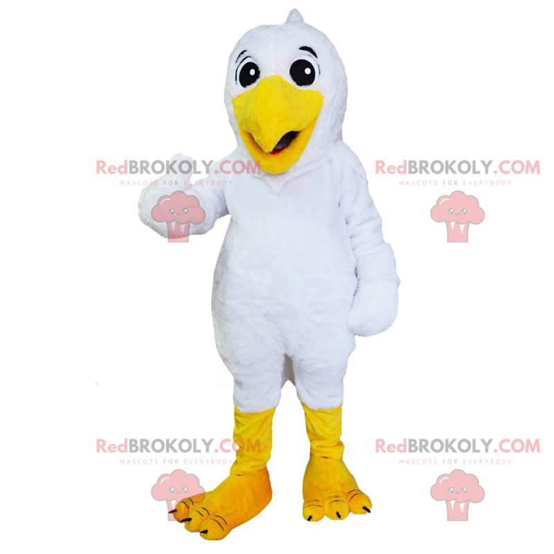 Mascotte animale - Gabbiano - Redbrokoly.com