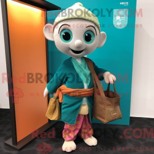 Teal Pad Thai mascot...