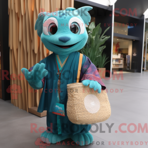 Teal Pad Thai mascot...