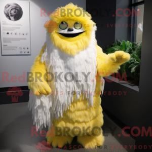 Disfraz de mascota Yeti...
