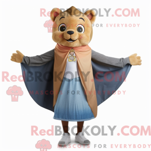 Tan Queen mascottekostuum...