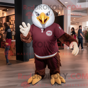 Maroon Bald Eagle...