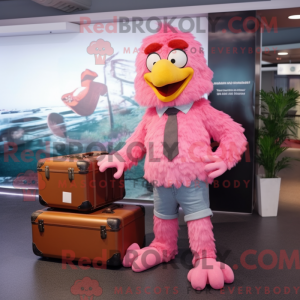 Disfraz de mascota Pink...