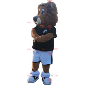 Wild animal mascot - Little wolf - Redbrokoly.com