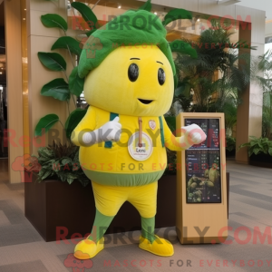 Citrongul spinat maskot...