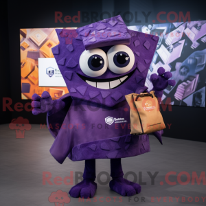 Purple Nachos mascot...
