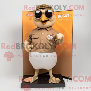 Costume mascotte de Tan...