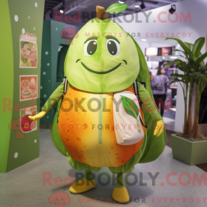 Oliven grapefrukt maskot...