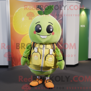 Olive Grapefruit mascot...