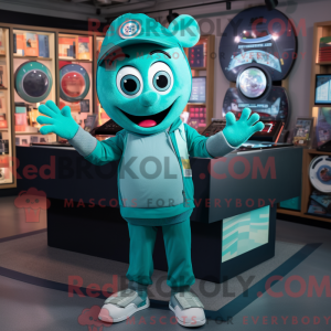 Disfraz de mascota Teal...