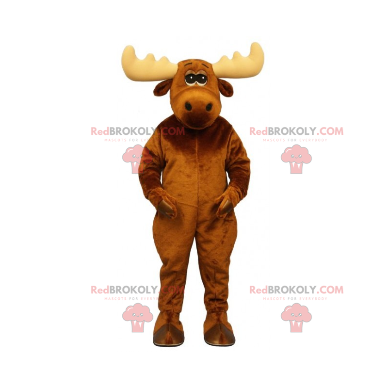 Innemende kariboe-mascotte - Redbrokoly.com