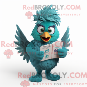 Teal Harpy Maskottchen...